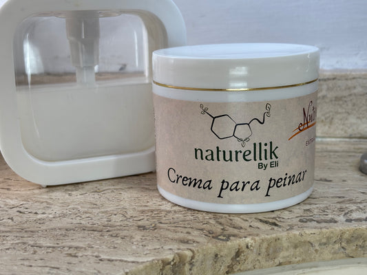 Crema para peinar linaza